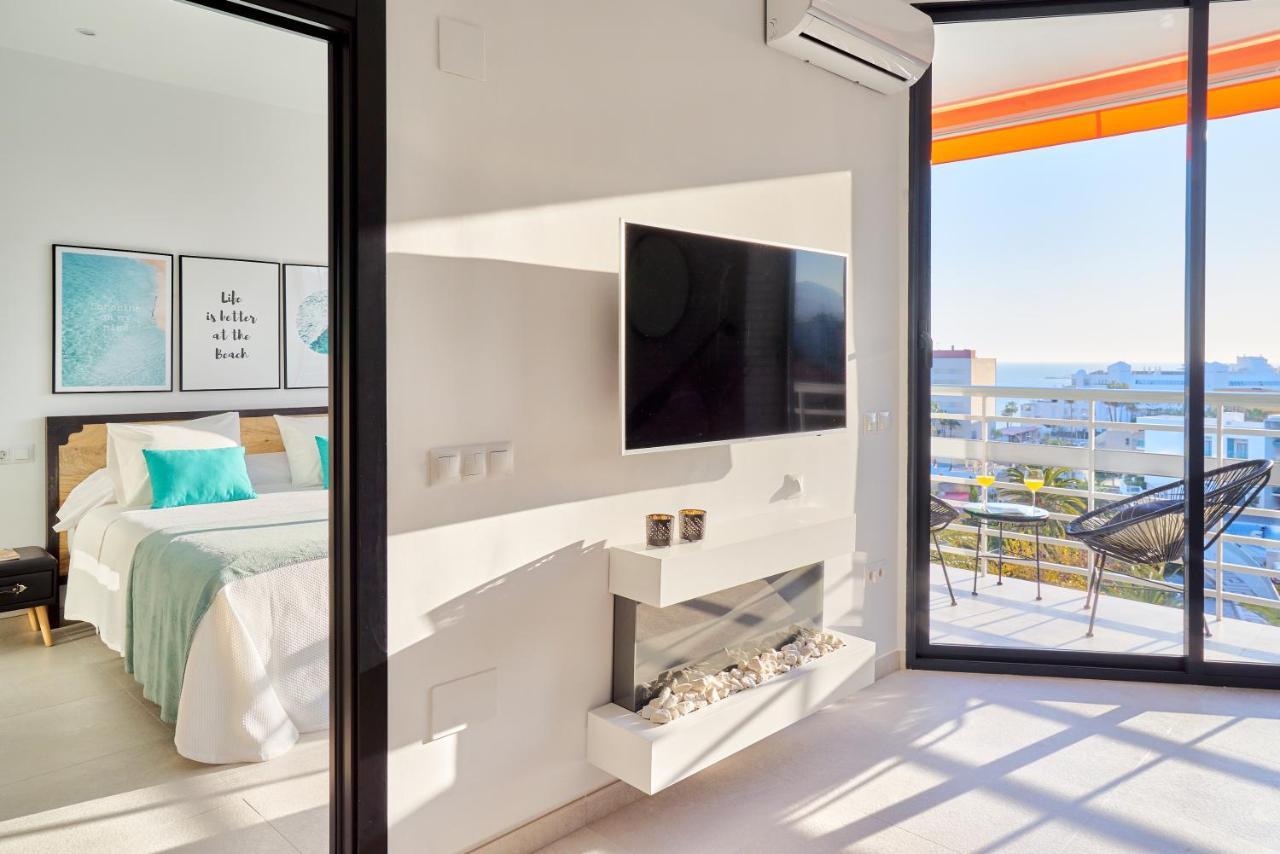 Suite Del Mar Luxury Apartment With Jacuzzi Торремолинос Экстерьер фото